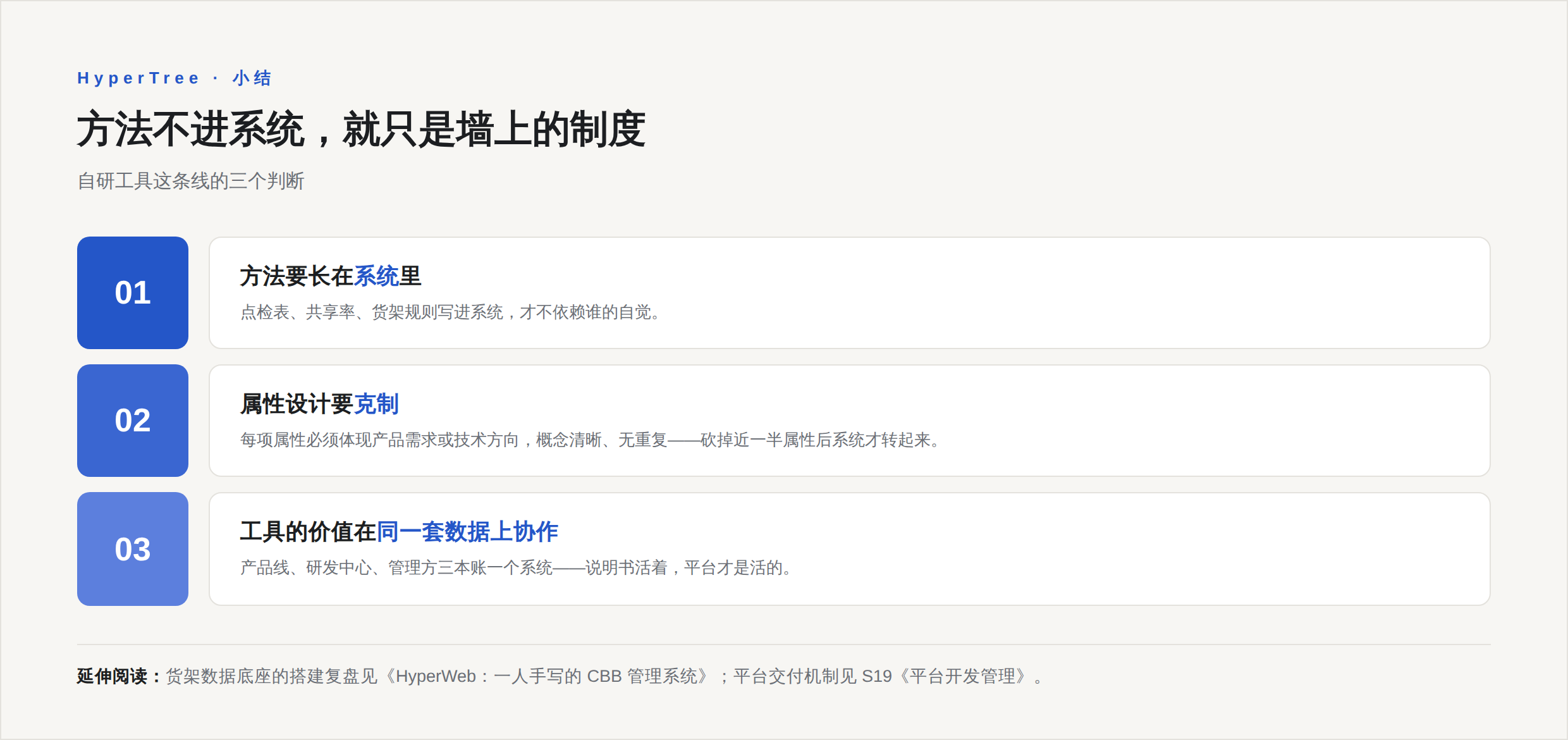 信息图:方法不进系统,就只是墙上的制度